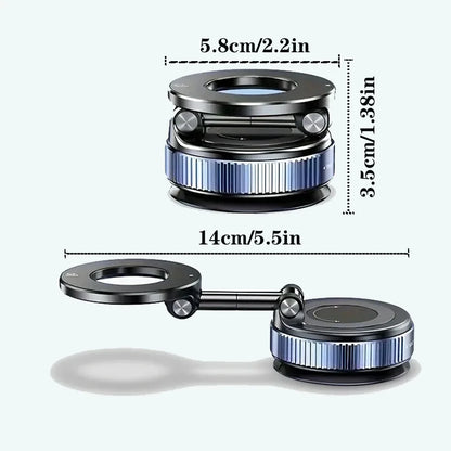 2026 Magnetic vacuum  car phone holder 360 adjustable mount